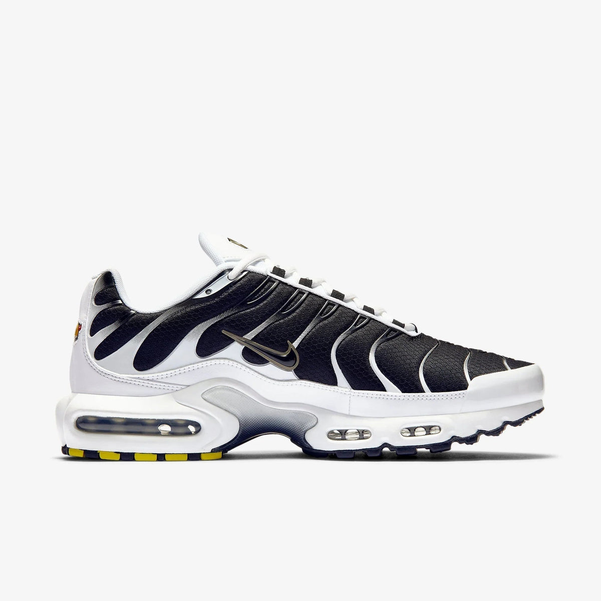 Nike Air Max Plus White Black Metallic Pewter